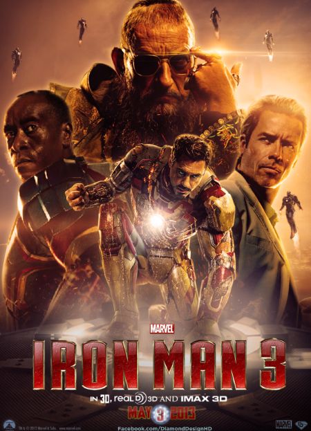 Poster of third Iron Man film